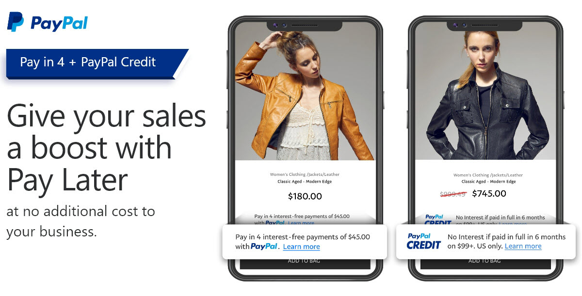 PayPal Buy Now, Pay Later